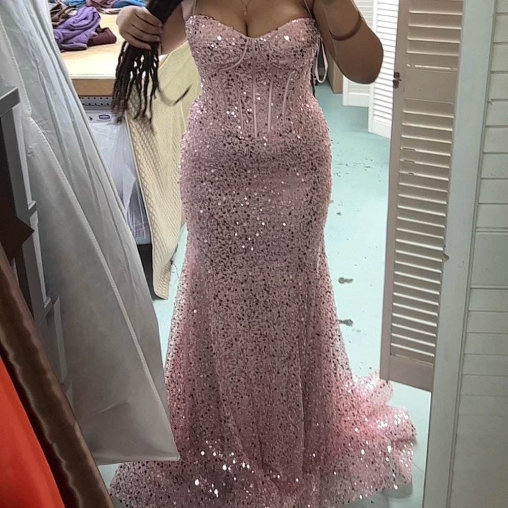 Beautiful Special Occasion Pink dress.